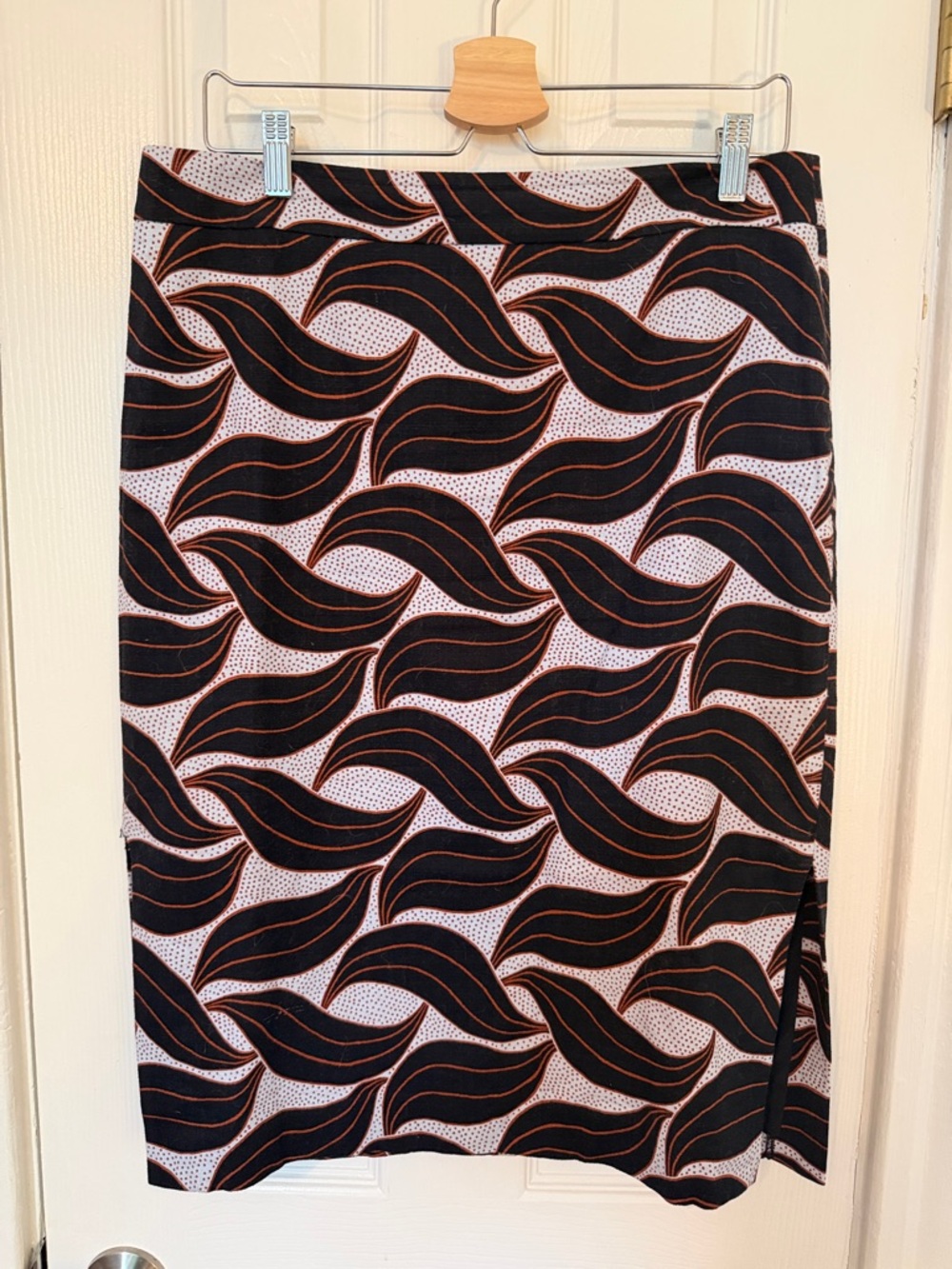 Ann Taylor Linen Blend Pencil Skirt